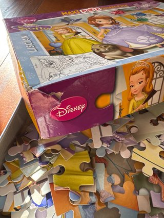 Maxi Puzzle Disney Sofia 108 pezzi Double-Face