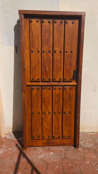Puerta Madera Exterior Nueva