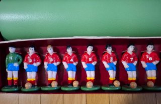 Final mundial de Futbol. Antiguo juego, España-Ing