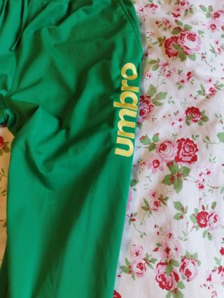 Giacca Umbro verde/bianca taglia XL