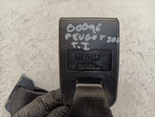 ENGANCHE CINTURON TRASERO IZQUIERDO PEUGEOT 206 K