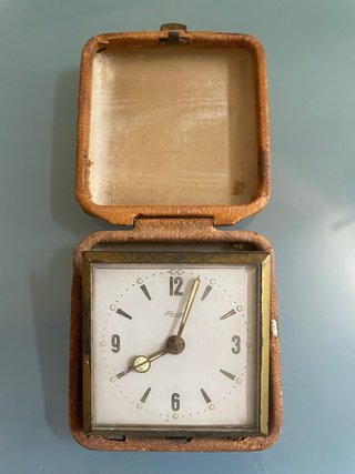 Sveglia da viaggio vintage Kienzle