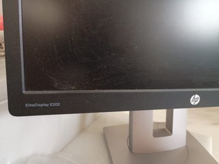 Monitor HP EliteDisplay E202 Negro/Plateado