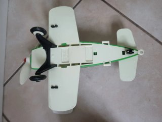 Playmobil 3246 Geobra Biplano Pegasus Verde 1977