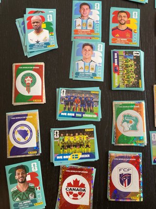 255 Cromos Panini Mundial 2026