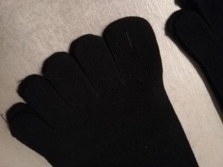 2 pares Calcetines Unisex Dedos Nuevos Talla 42