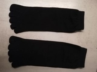 2 pares Calcetines Unisex Dedos Nuevos Talla 42