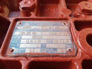 Caja de cambios iveco 16s109 iveco 112955