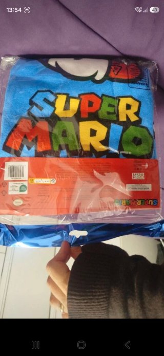 Poncho Super Mario nuovo