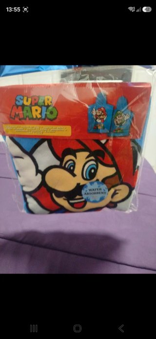 Poncho Super Mario nuovo