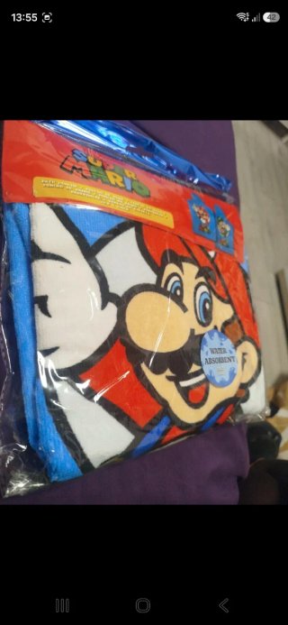 Poncho Super Mario nuovo
