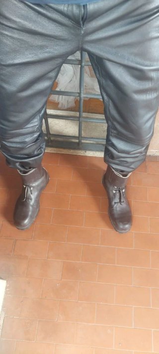 Stivali Ranger Pelle Marrone Tg 44