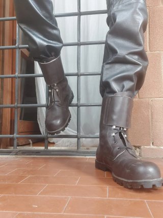 Stivali Ranger Pelle Marrone Tg 44