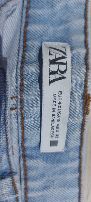 Shorts vaqueros Zara