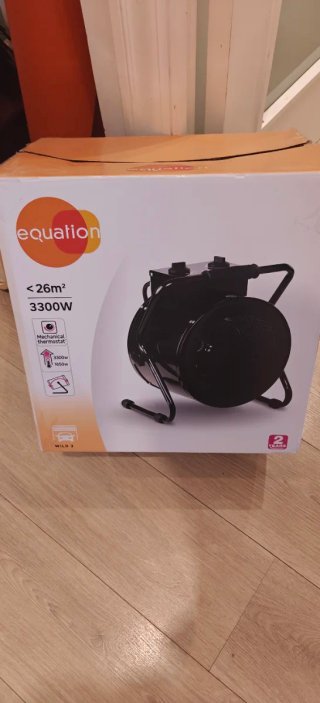 Calefacción estufa Equation 3300W <26m²