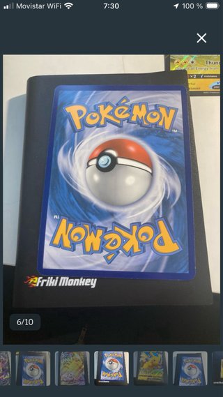 Carta Pokémon jumbo