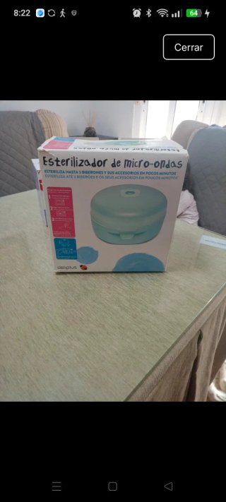 Esterilizador de microondas Deliplus