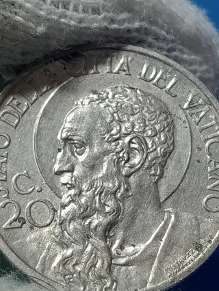 Moneta Vaticano Papa Pio XI 1937