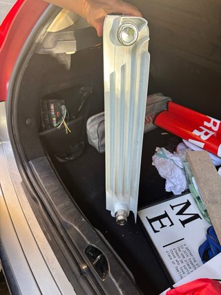 Radiador de aluminio 4 elementos
