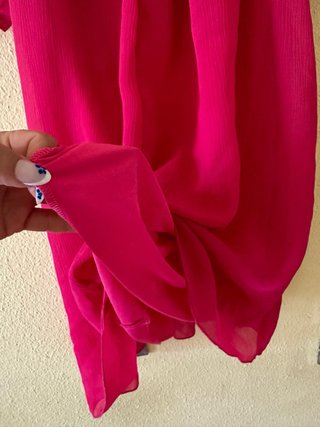 Vestido fiesta fucsia