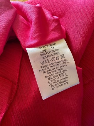 Vestido fiesta fucsia