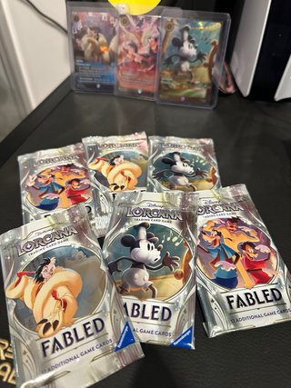 Sobres Disney Lorcana FABLED en ingles