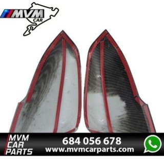 Carcasas de espejo look fibra de Carbono para BMW