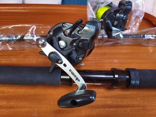 Cañas de pesca Mallorca 5'6''+ carretes curricán