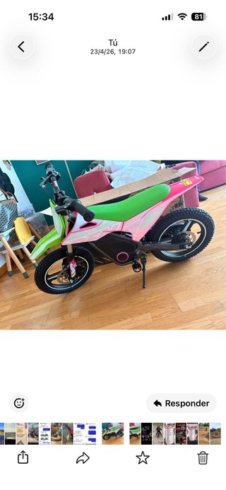 Minimoto niño Roan RFN Warrior SX-E350