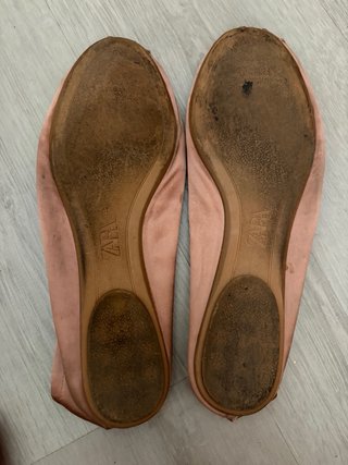 Bailarinas Zara Rosa Talla 39