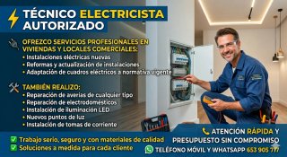 Técnico electricista autorizado