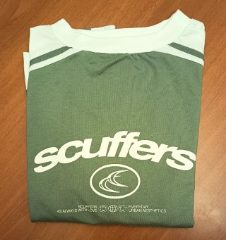 Camiseta Scuffers Effortless Green Talla L