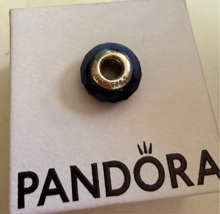 Charm Pandora Blu Scintillante Argento