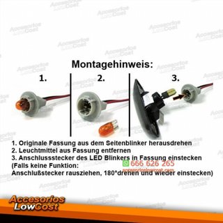 INTERMITENTES LATERALES LED PARA BMW E46 E60 E90