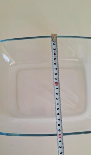 Pirofila Pyrex Vetro Quadrata