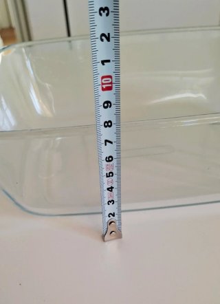 Pirofila Pyrex Vetro Quadrata