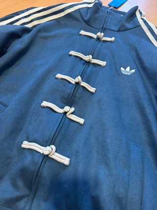 Chaqueta Adidas Año Chino Talla M Azul