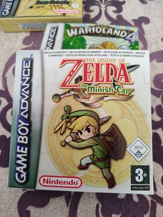 Cajas Reemplazo Final Fantasy V y Zeldas GBA