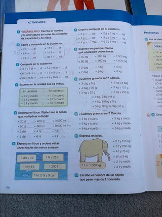 Matemáticas  4 de Primaria