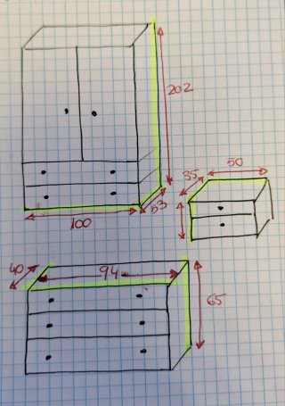 Muebles de dormitorio madera