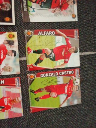 Cromos RCD Mallorca Firmados