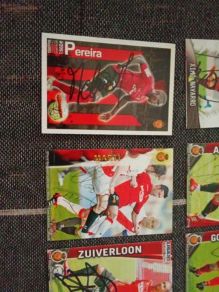 Cromos RCD Mallorca Firmados