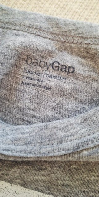 T-shirt BabyGAP bambino grigio