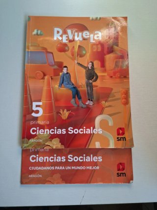 Libros de texto 5 de primaria. Revuela