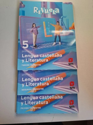 Libros de texto 5 de primaria. Revuela