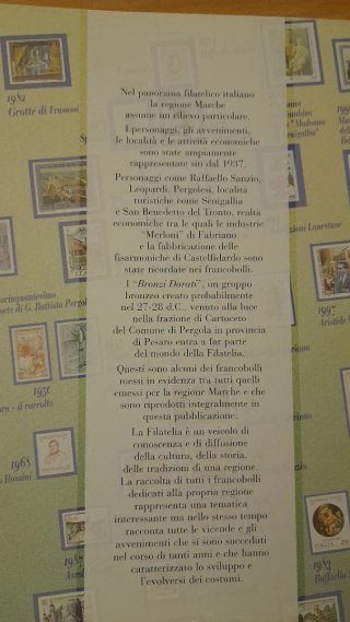 Lotto Filatelia Marche & Grandi Personaggi