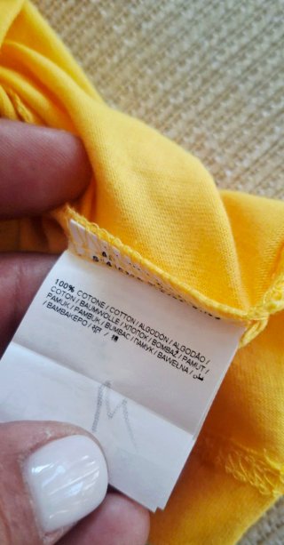 T-shirt OVS bambino gialla