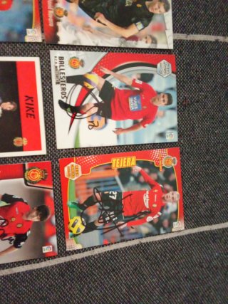 Cromos RCD Mallorca Firmados
