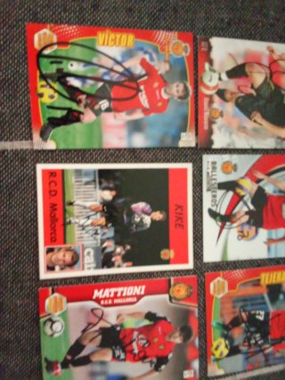Cromos RCD Mallorca Firmados
