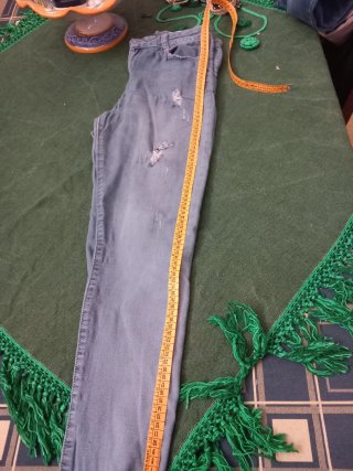 Lotto pantaloni blu taglia M/38-40